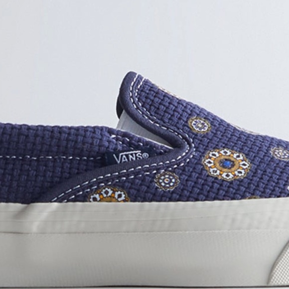 Kith navy blazer canvas vans vault slip ons size 11 - Picture 10 of 13